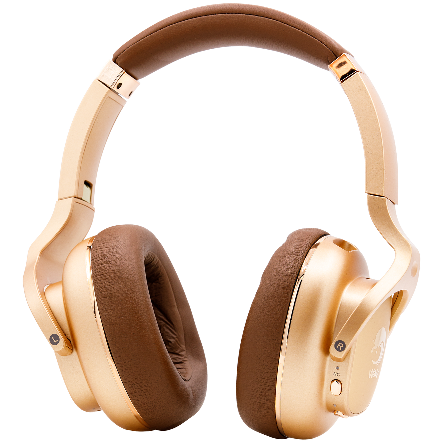 Wavv Element Active Noise Canceling Headphones- Beige Color