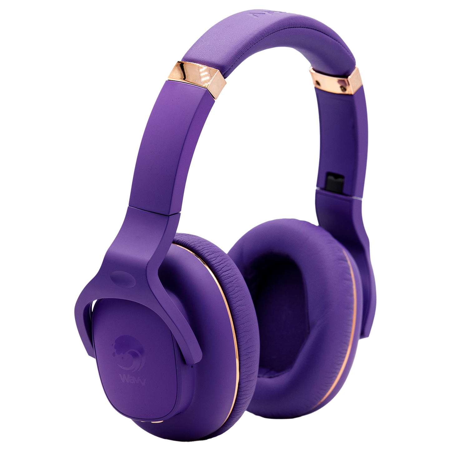 Wavv Element Active Noise Canceling Headphones - Purple Color