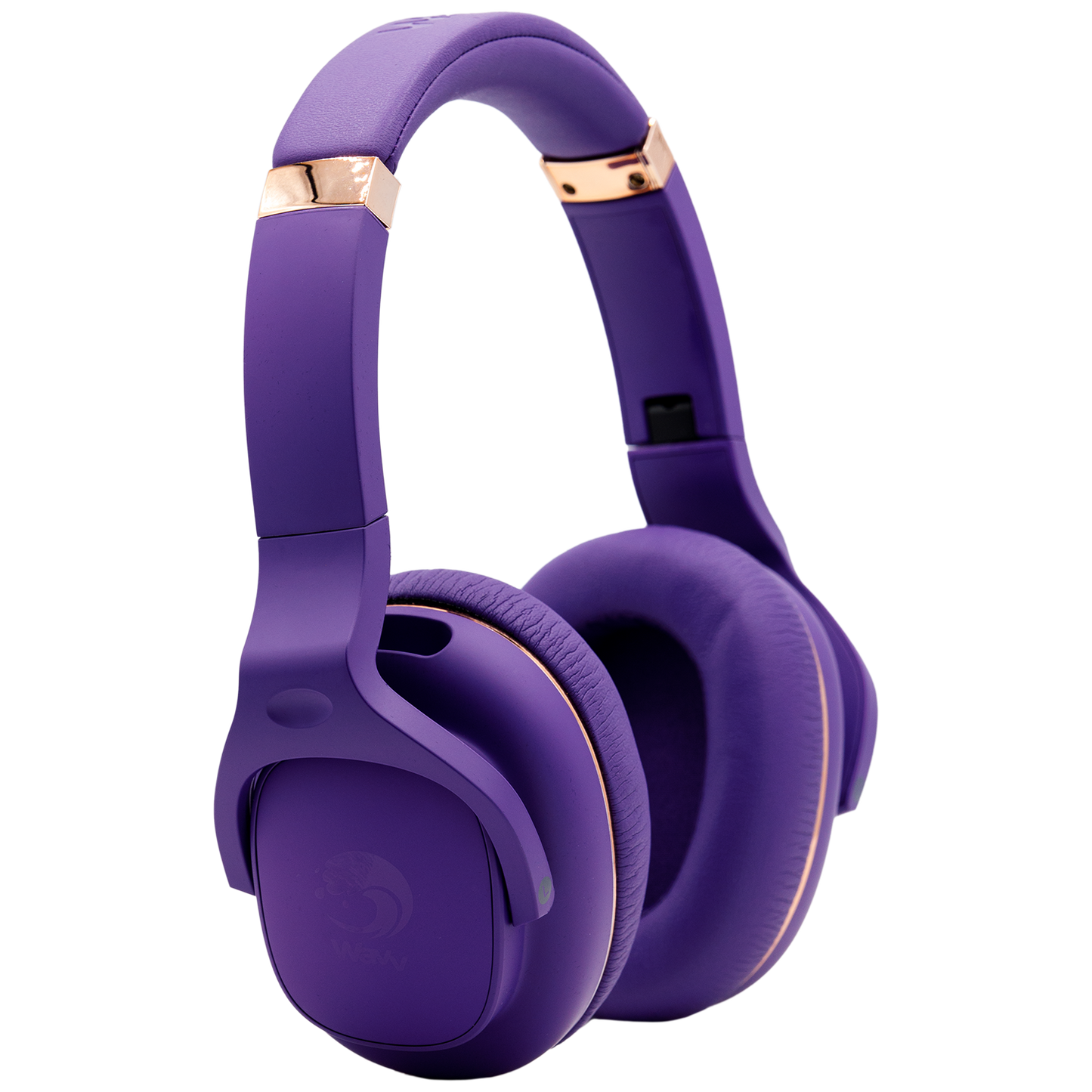 Wavv Element Active Noise Canceling Headphones - Purple Color