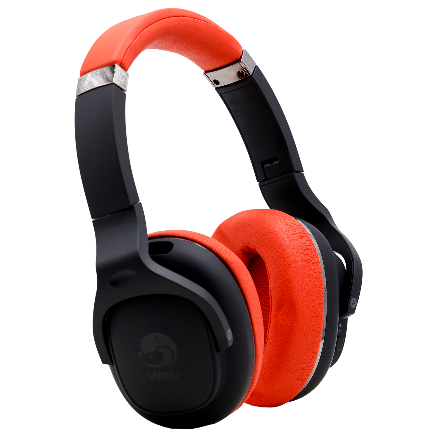 Wavv Element Active Noise Canceling Headphones - Red Color