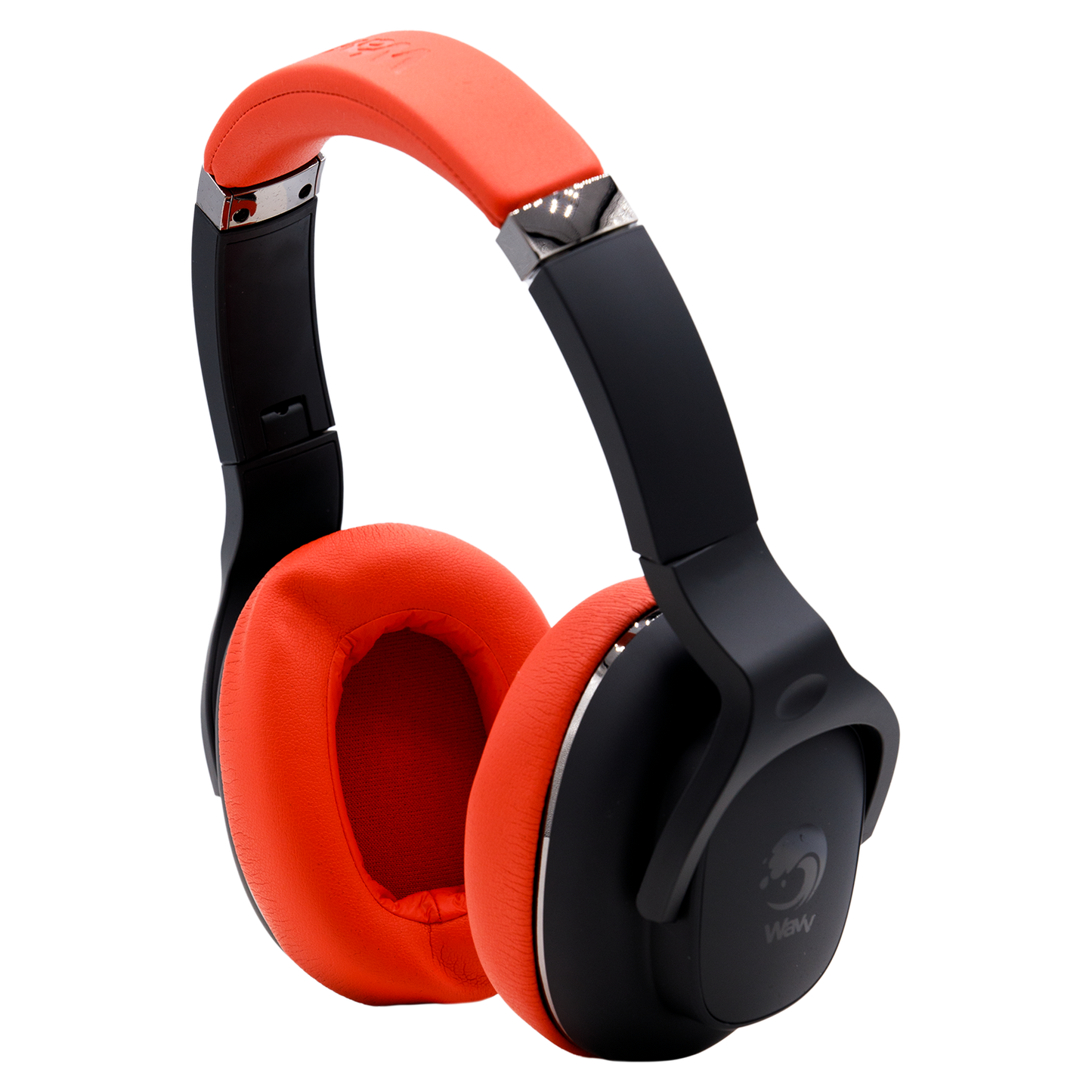 Wavv Element Active Noise Canceling Headphones - Red Color