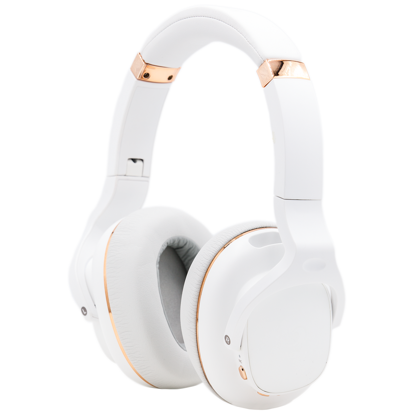 Wavv Element Active Noise Canceling Headphones - White Color