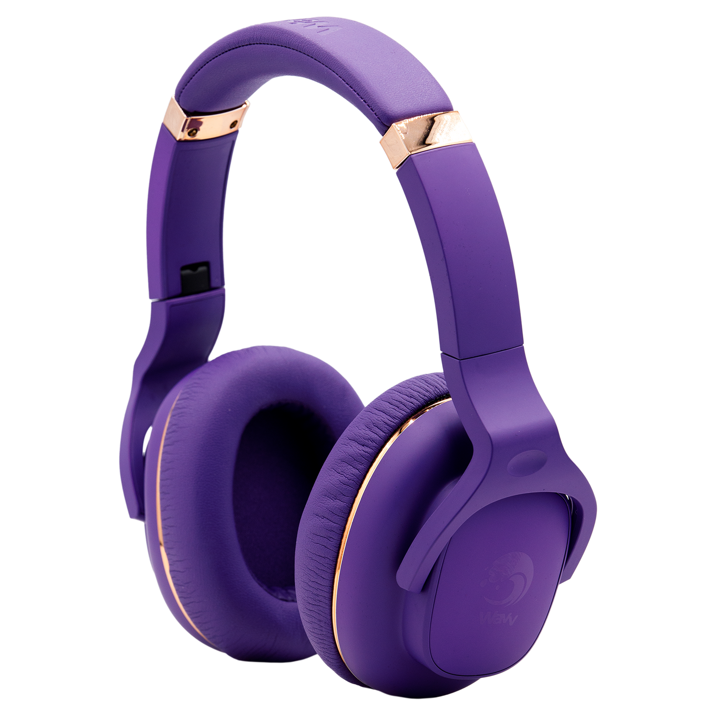 Wavv Element Active Noise Canceling Headphones - Purple Color