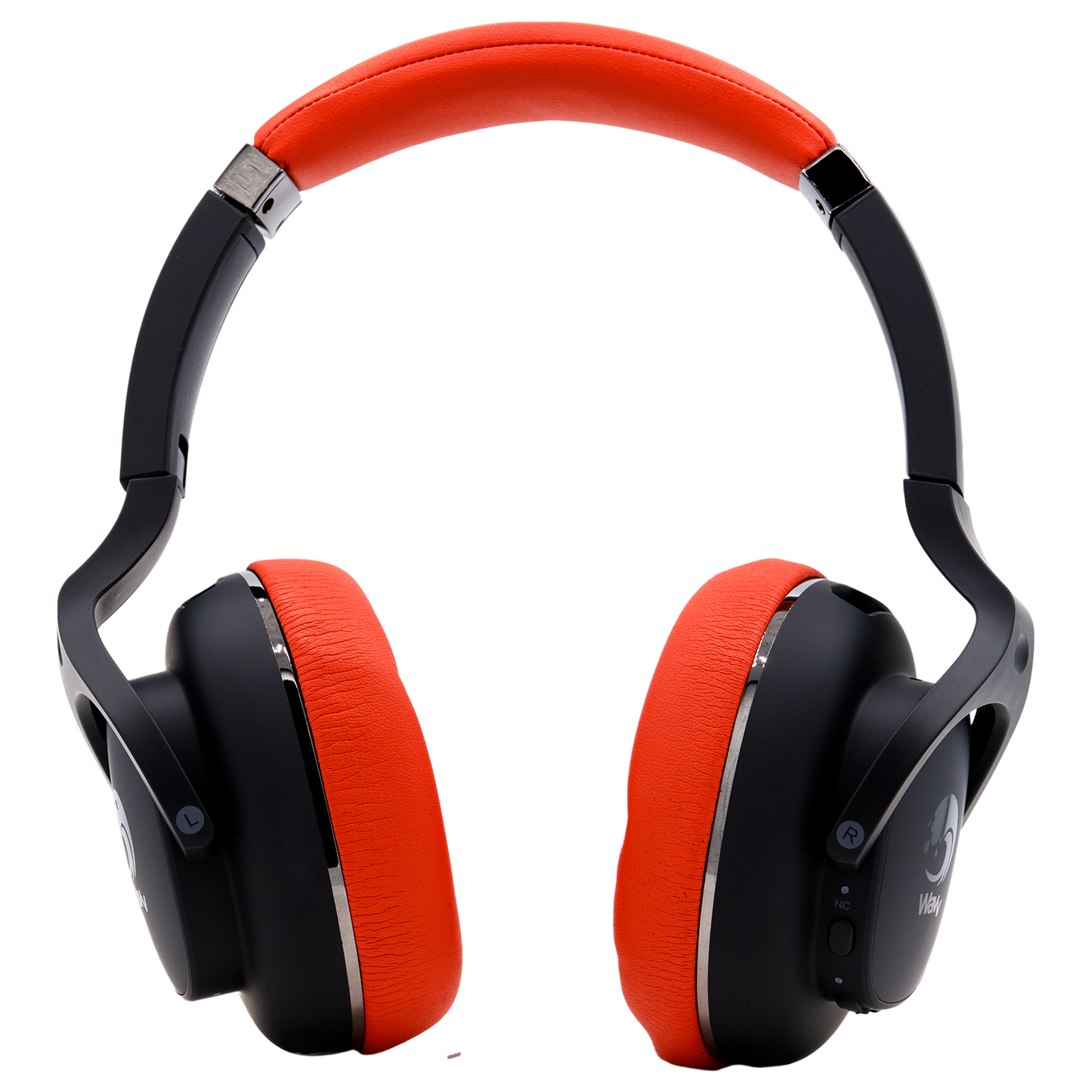 Wavv Element Active Noise Canceling Headphones- Red Color