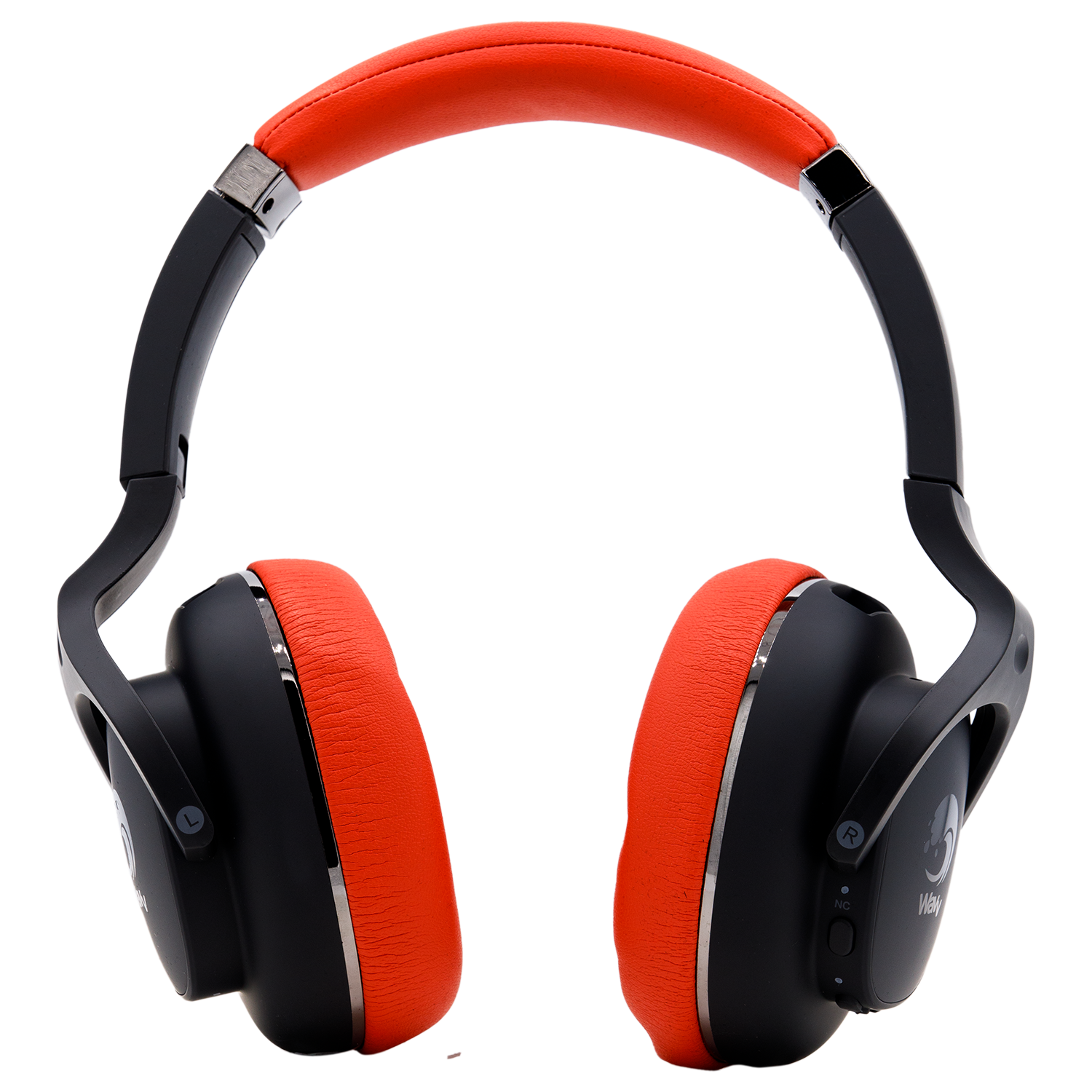 Wavv Element Active Noise Canceling Headphones- Red Color