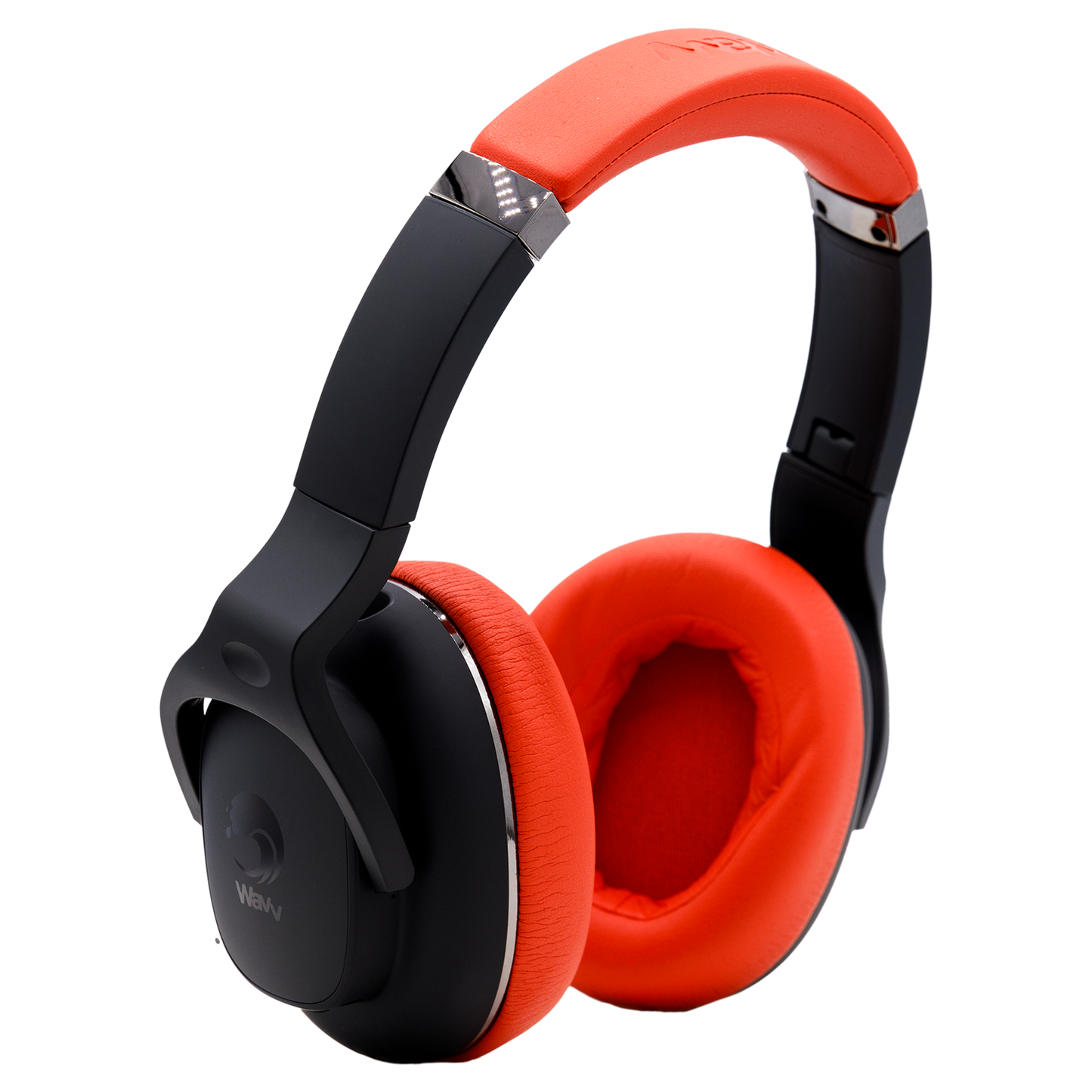 Wavv Element Active Noise Canceling Headphones - Red Color